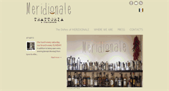 Desktop Screenshot of meridionaletrastevere.com